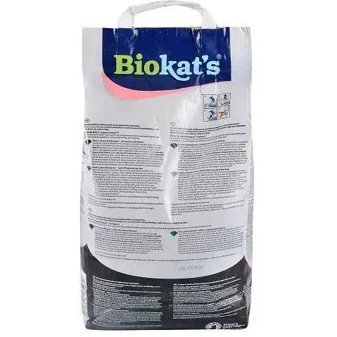 Наполнитель Biokats Diamond Fresh для кошачьего туалета бентонитовый 8 л - фото 2