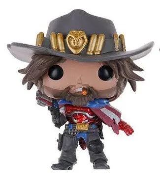 Фігурка Funko Pop Overwatch McCree Овервотч МакКрі 10 см OW182.354 - фото 3