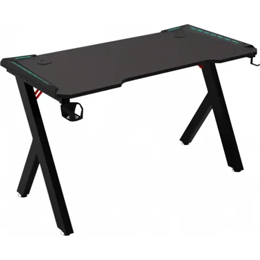 Комп'ютерний ігровий стіл GT Racer T-1241 Black [125828]