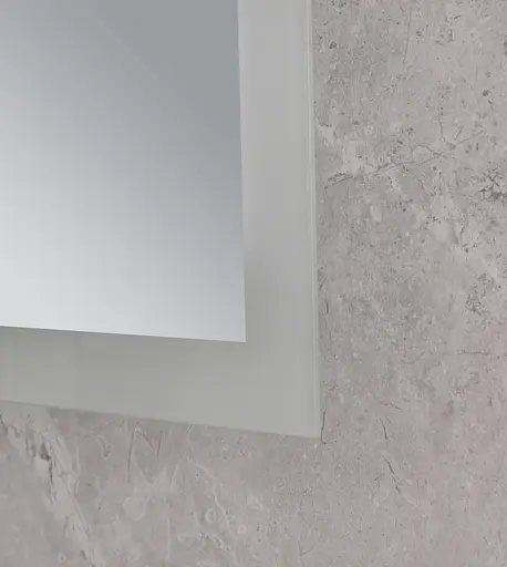 Дзеркало Mixxus Flat MR04-100x60 (LED Touch, годинник, антизапотівання, димер, регулювання яскравості) MI6008 - фото 2