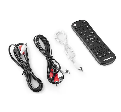 Колонки 2.0 Real-El S-405 Black, 2 x 4 Вт, BT, пластиковий корпус - фото 2