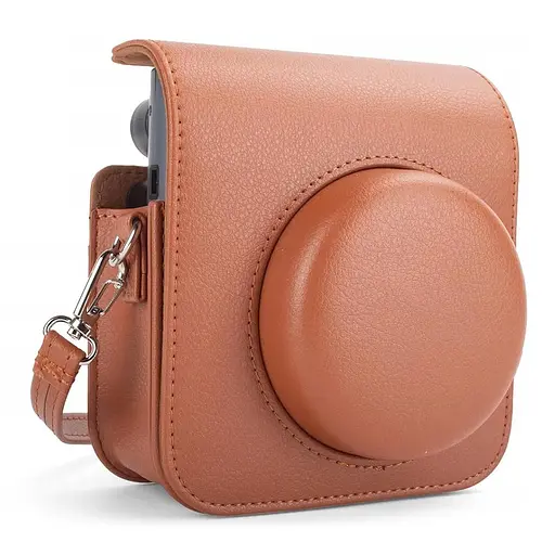 Чехол для фотоаппарата Fujifilm Instax Mini 41 коричневый - фото 5