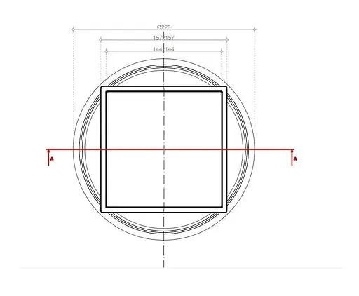 Трап для душу Pestan Confluo Standard Plate-1 2в1 15x15 см 30412 - фото 6