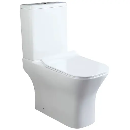 Унитаз-компакт Mixxus Style-0404-T3 650x350x830 мм система смыва Tornado 3.0 MI7036, Белый - фото 1
