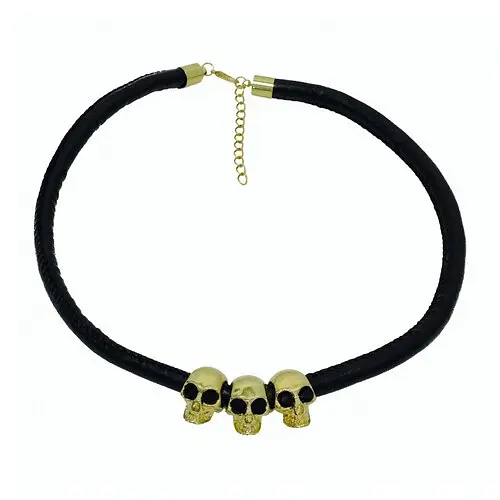 Шнурок Чокер Черепа - фото 1