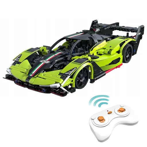 Конструктор машина на радіокеруванніC ADA Phantom Wing гонка  395 деталей  - фото 1