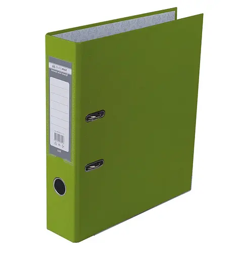 Регистратор односторонний Lux, Jobmax, А4, 70 мм, PP, салатовый, сборный