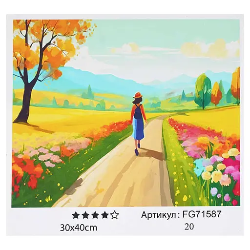 Набір для розпису по номерах Fun Game, FG71587