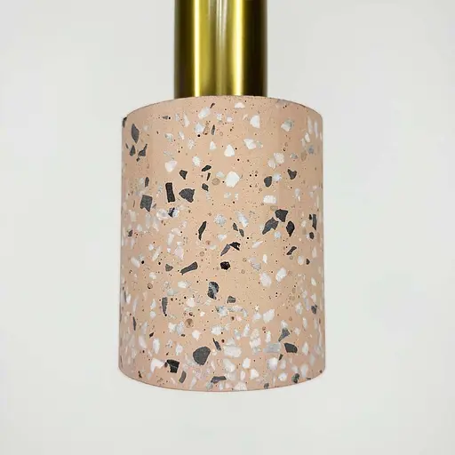 Підвіс MELODY із рожевим бетонним плафоном в стилі Ар-деко Line.F MJ 164/1 PK - фото 3