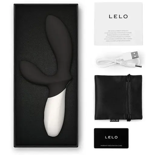 Массажер простаты Lelo Loki Wave 2 Black 2 мотора движение + вибрация - фото 3