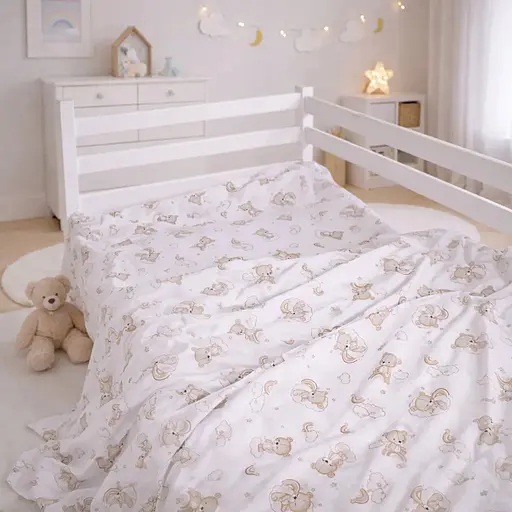 Підковдра бязь MirSon Gentle Bears 175х210 см (2200012580837) - фото 1