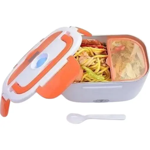 Ланч Бокс Electronic Lunchbox 40 Вт ложка в крышке - фото 7