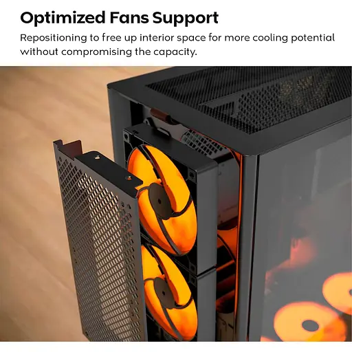 Корпус MONTECH HS02 PRO (B) (HS02 PRO (B)) - фото 12