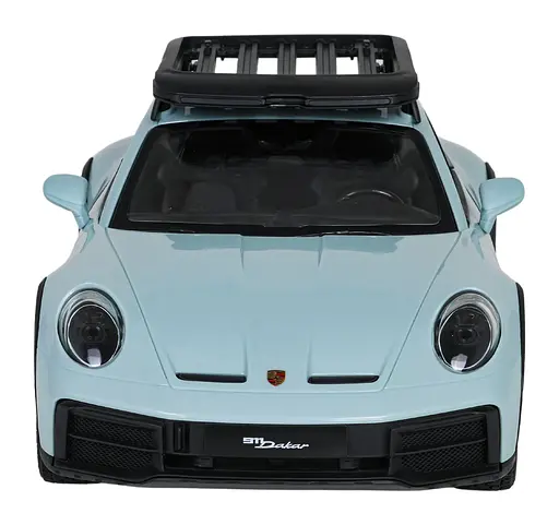 Машинка Porsche 911 Dakar Mint голубий RASTAR модель 1:14 Автомобіль на дистанційному керуванні + пульт - фото 4