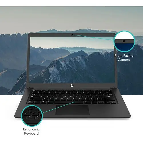 Ноутбук Core Innovations Laptop 14" 4/64GB N3350 Black (CLT146401BL) - фото 6