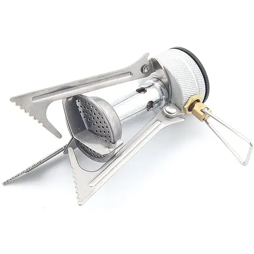 Набір газовий пальник BRS-1 складаний + газовий балон Quest нарізний бутановий 450 г - фото 3