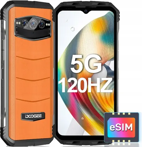 Захищений смартфон Doogee V30 8/256GB АКБ 10 800мАг 5G Orange - фото 2