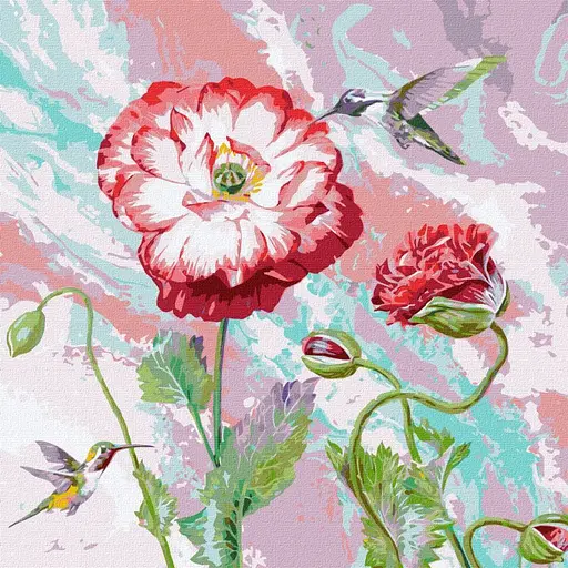 Картина за номерами "Легкий етюд" ©Ira Volkova Ideyka KHO3219 40х40 см