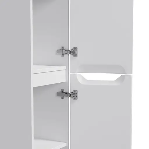 Пенал Am.Pm Gem S підлоговий 30 см правий білий M91CSR0306WG38, Білий - фото 6