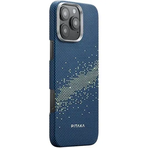 Чохол-накладка Pitaka Tactile Woven Case StarPeak Milky Way Galaxy для iPhone 16 Pro - фото 2