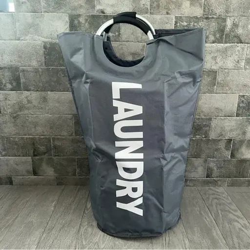 Корзина Lovely Svi органайзер для белья, вещей, игрушек - 38 x 72 см (82 л) – Серый (832749) - фото 5