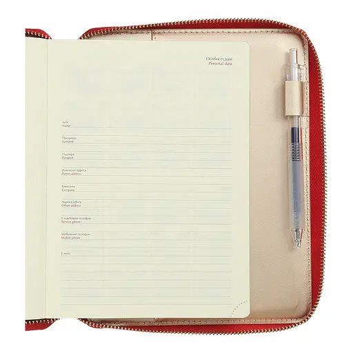 Щоденник датований Buromax Primavera 2026 A5 червоний (BM.2120-05) - фото 7