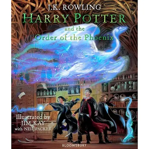 Harry Potter and the Order of the Phoenix - Illustrated Hardback Editon - Джоан Кетлін Ролінґ