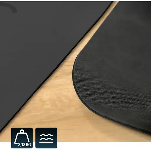 Йога-мат Hop-Sport PU 0,5см 183 x 68см HS-P005GM черный - фото 8