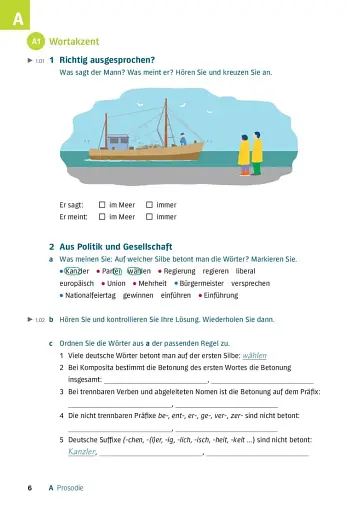 Deutsch uben. Phonetik B1 - Ubungen und Tipps fur eine gute Aussprache - фото 2