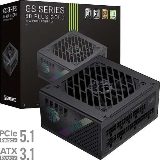 Блок питания GameMax GS 650G V25 650W SFX 80+ Gold (GS 650G V25) - фото 6