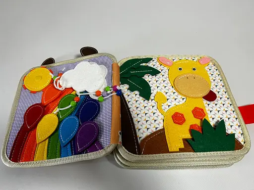 М'яка книжка-бізіборд фетровий - фото 2