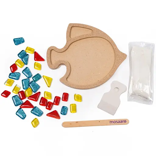 Дитячий набір для творчості кришталева мозаїка Рибка Mosaaro MA1008 - фото 2