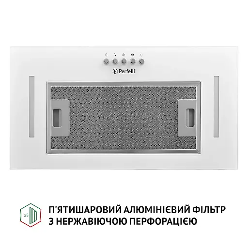 Вытяжка полновстраиваемая PERFELLI BI 5684 WH 1000 LED - фото 4