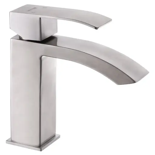 Смеситель для умывальника Mixxus AMA-001 MI2815 Нержавеющая сталь - фото 1