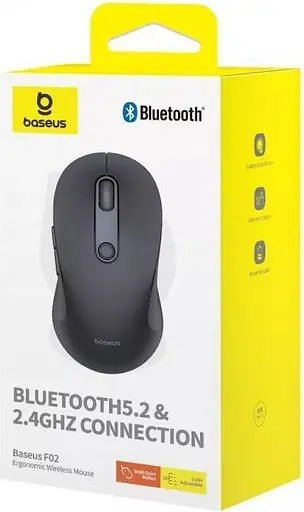 Мышь Baseus F02 Black (B01055505111-01) - фото 1