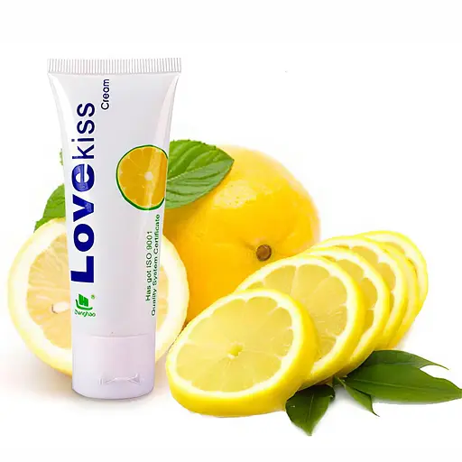 Гель-лубрикант увлажняющий Love Kiss на водной основе со вкусом лимона 50 мл - фото 1