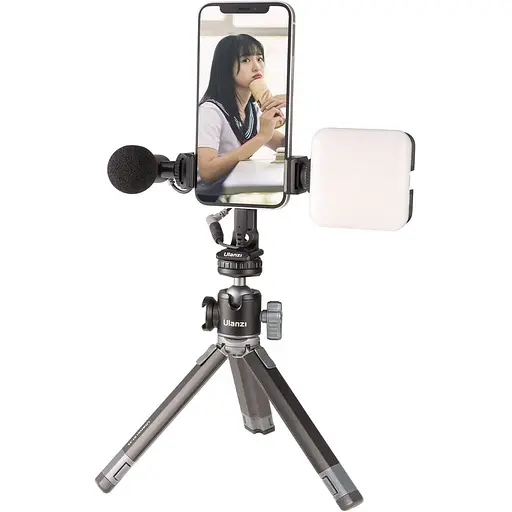 Держатель для смартфона Ulanzi ST-27 Metal Phone Tripod Mount Clip [80662] - фото 6