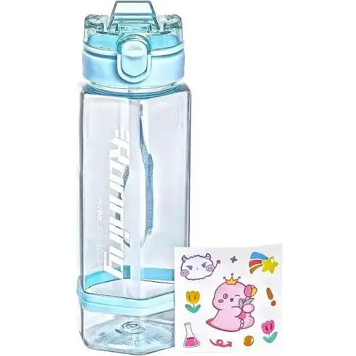 Пляшка для води Yiwu Running 760 мл з ремінцем м'ятна HP-14-48TU - фото 3