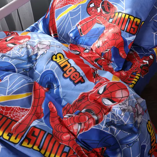 Підковдра MirSon Kids Time Hero Spider-Man бязь 110х140 см (2200011443843)