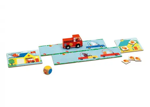 Настольная игра Djeco Пожарные (Pin Pon!) (DJ08571) - фото 3