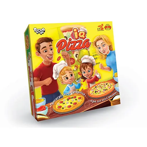 Настільна гра Danko Toys IQ Pizza (укр.) (G-IP-01U) - фото 1