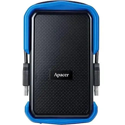 Внешний жесткий диск Apacer портативный USB 3.1 Gen1 AC631 1 ТБ 2,5 дюйма Черно-синий - фото 1