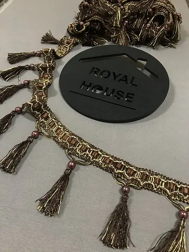 Бахрома коричневая - фото 1