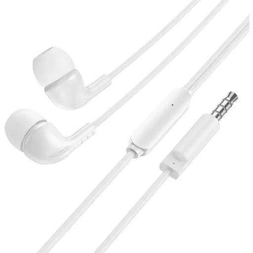 Навушники Borofone BM83 Craft universal earphones with mic (білий)