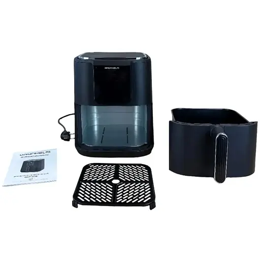 Мультипіч електрична Grunhelm GAF6000 1500 Вт 6 л чорна (147284) - фото 6