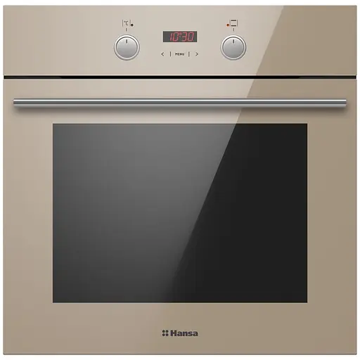 Духовой шкаф электрический Hansa 65 л A дисплей конвекция бежевый - фото 2