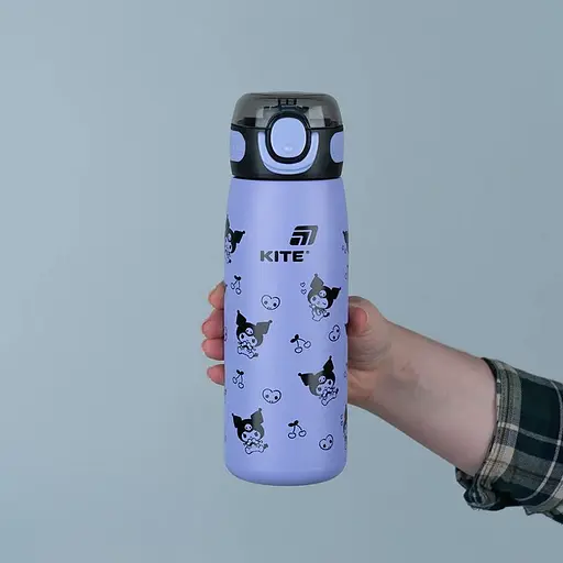 Термос с трубочкой Kite Kuromi 600 мл (HK25-1262) - фото 5