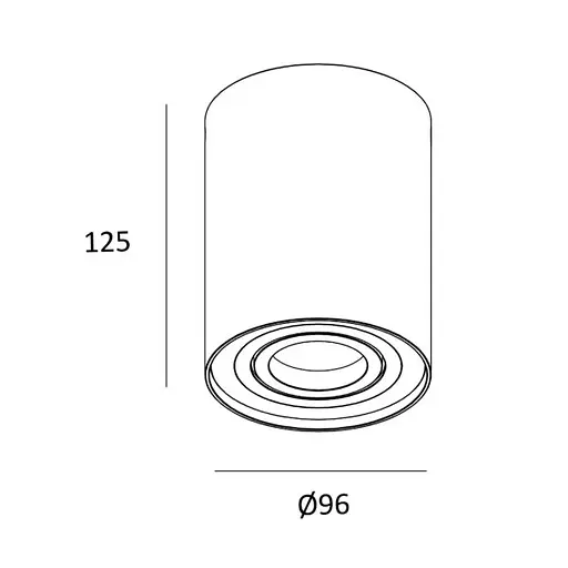 Світильник точковий Zuma Line 89201 RONDOO - фото 2
