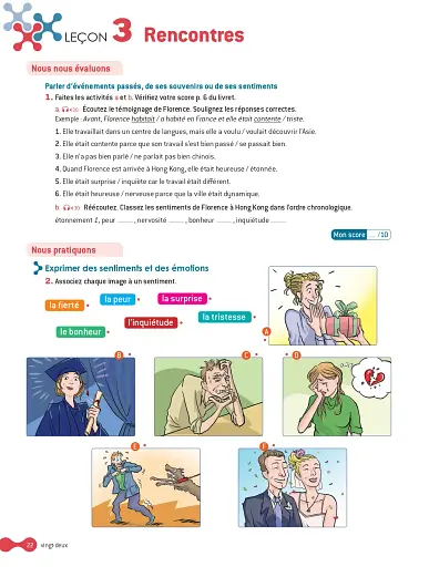 Cosmopolite Niveau 2: Cahier d'activites + CD audio - фото 21