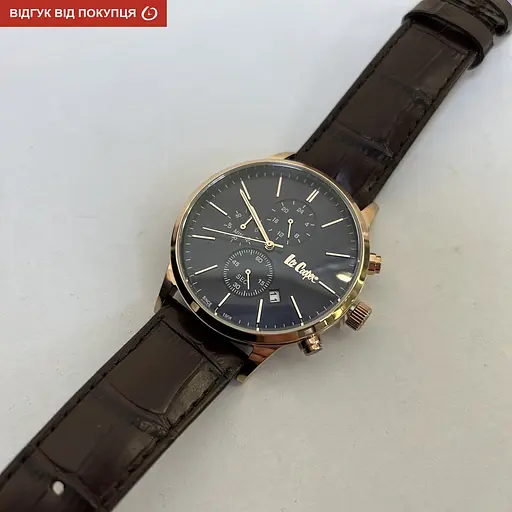Годинник Lee Cooper Leather Gold - фото 10
